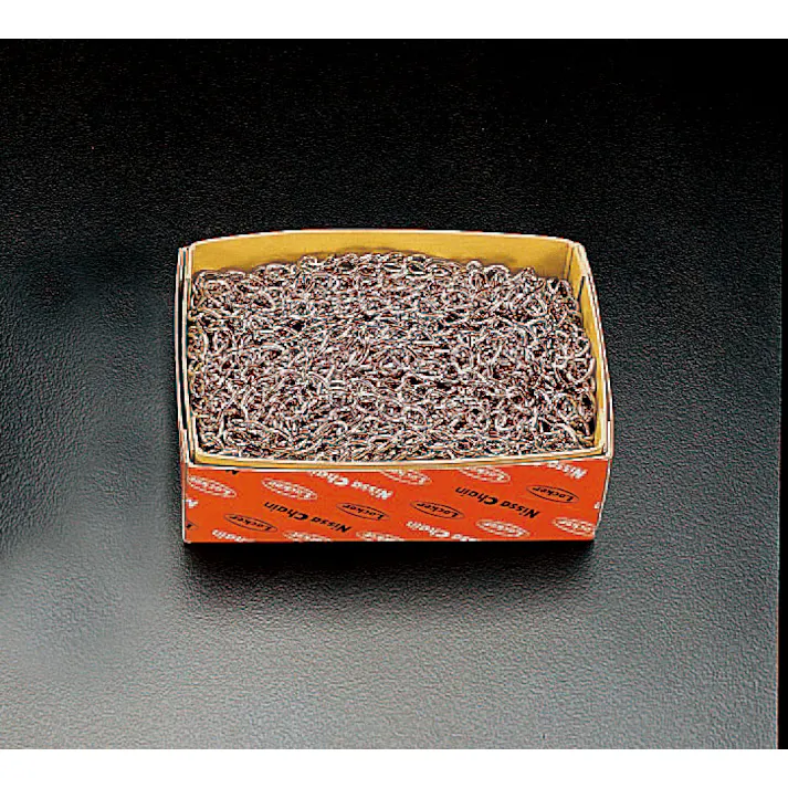 マンテルチェーン(スチール製/クロムメッキ) 2.6mmx30m EA980SD-5 4518340356993【別送品】