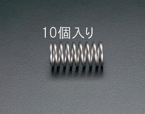 ESCO 8.0x1.20/22.0mm 押しスプリング(10本) EA952VL-22