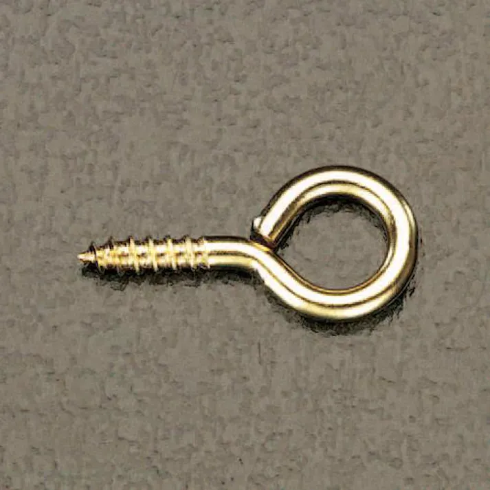 ESCO 25mm ヒートン(真鍮製/6個) EA951DR-22 4518340474956(CDC)【別送品】
