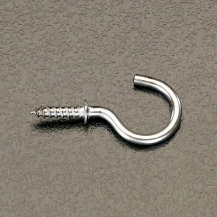 ESCO φ2.4x20mm ねじ込フック(ステンレス製/5本) EA951DS-1 4518340475120(CDC)【別送品】