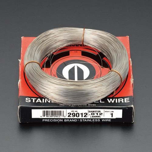 ミュージックワイヤー(ステンレス) 0.838mmx103m EA951A-0.8A 4518340501102【別送品】