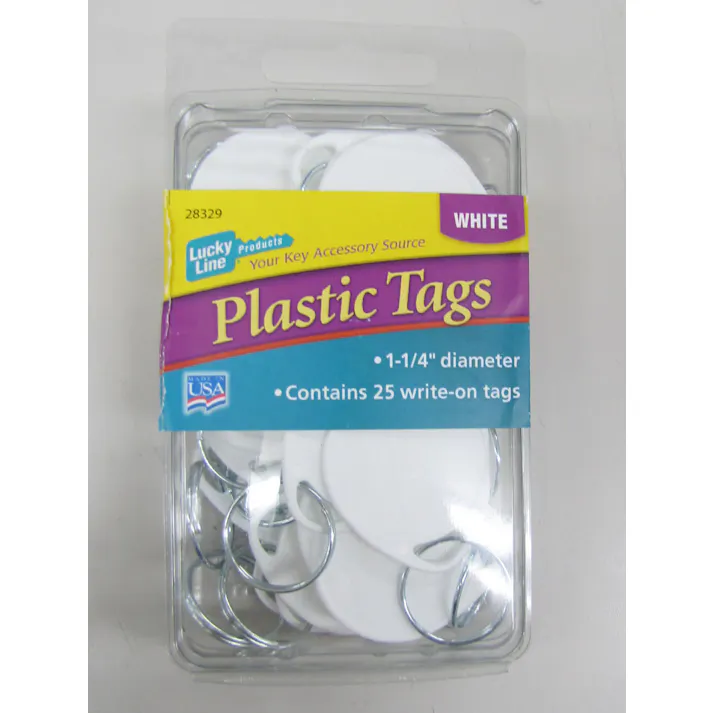 ESCO  32x38mm タグ(プラスチック製/25個) EA956VL-61 4518340507593(CDC)【別送品】