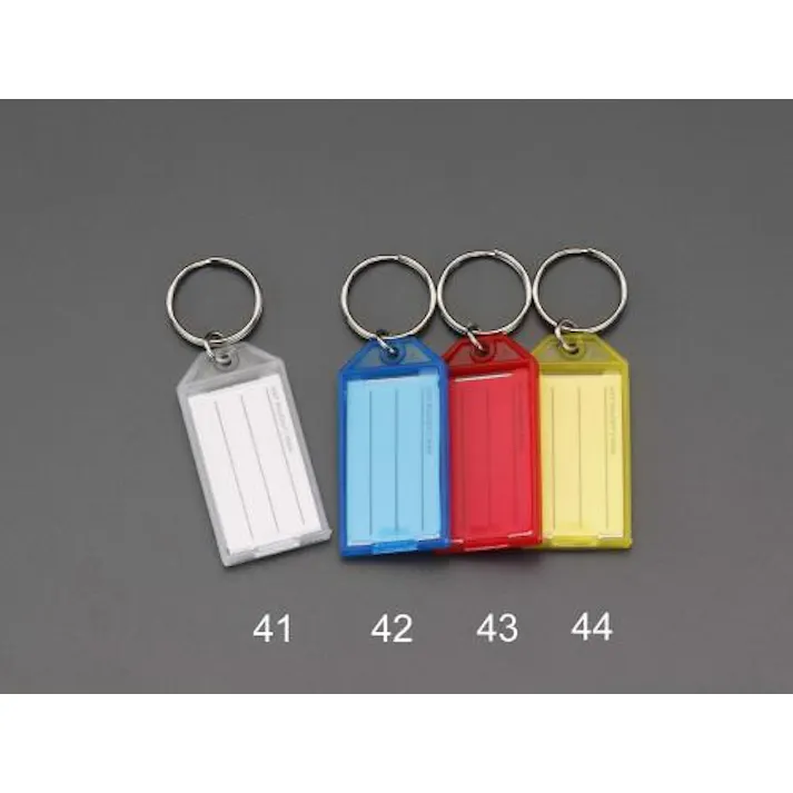 ESCO 29x58mm ネームタグ(イエロー/10個) EA956VL-44 4518340570955(CDC)【別送品】