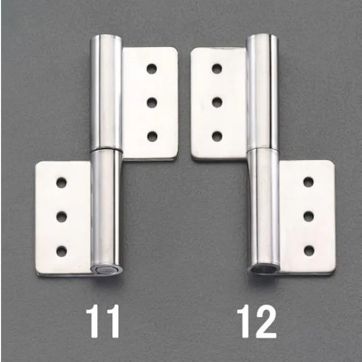 ESCO 100x 60mm 旗丁番(ステンレス製/左勝手) EA951CT-12 4518340765467(CDC)【別送品】
