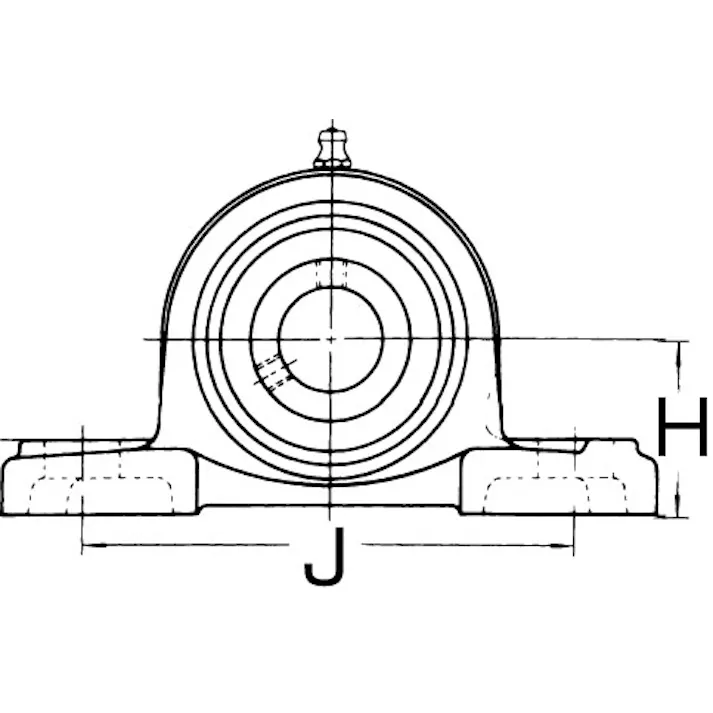 旭精工 UCP203/17mm ピロー型ユニット EA966B-3 4518340903340(CDC)【別送品】