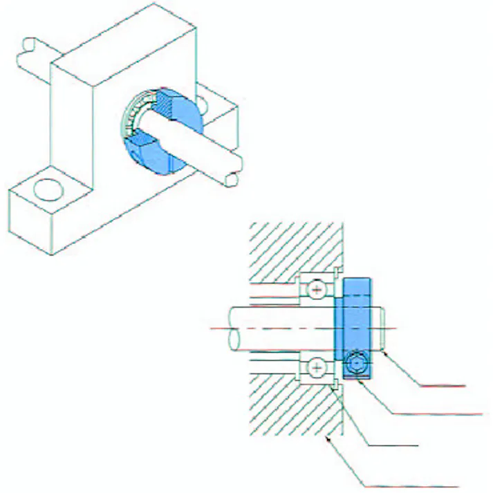 岩田製作所 スリットカラー(S45C) 12x30x12mm EA966CB-9 4518340913820【別送品】
