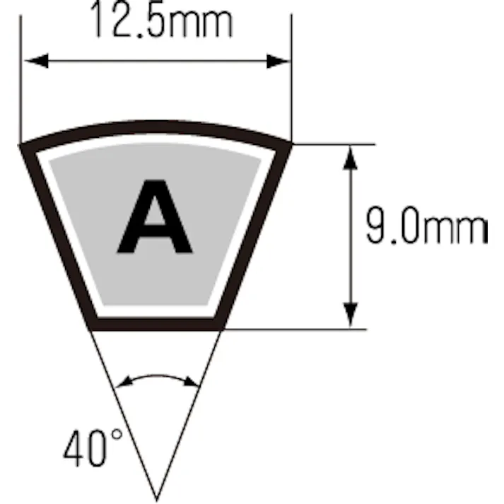 三ツ星ベルト A78 スタンダード Vベルト EA967A-78 4518340915459(CDC)【別送品】