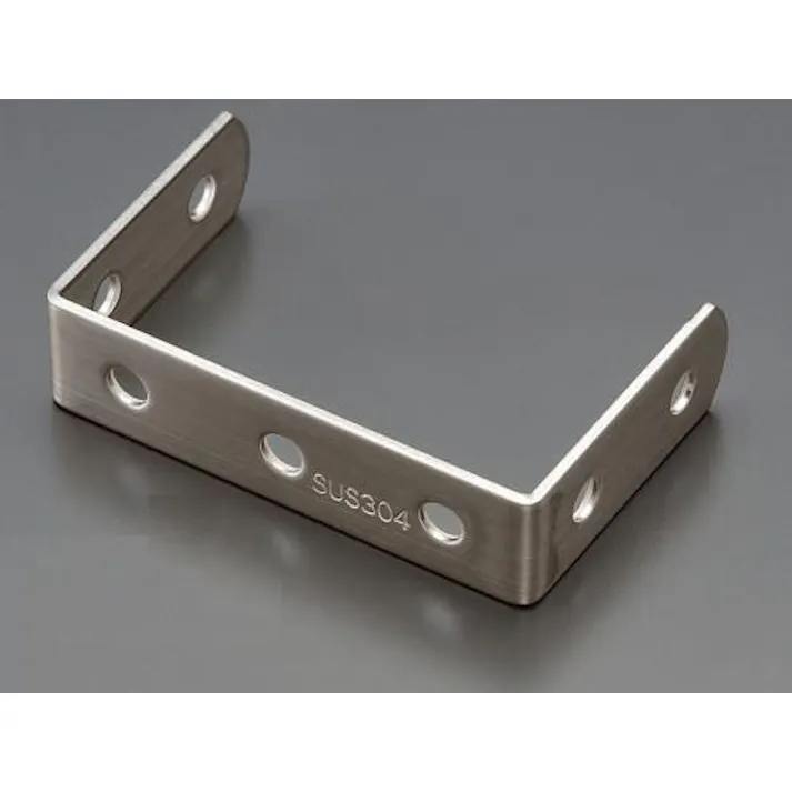 ESCO 102x27x19mm コ型連結金具(ステンレス製) EA951EA-274A 4518340951693(CDC)【別送品】