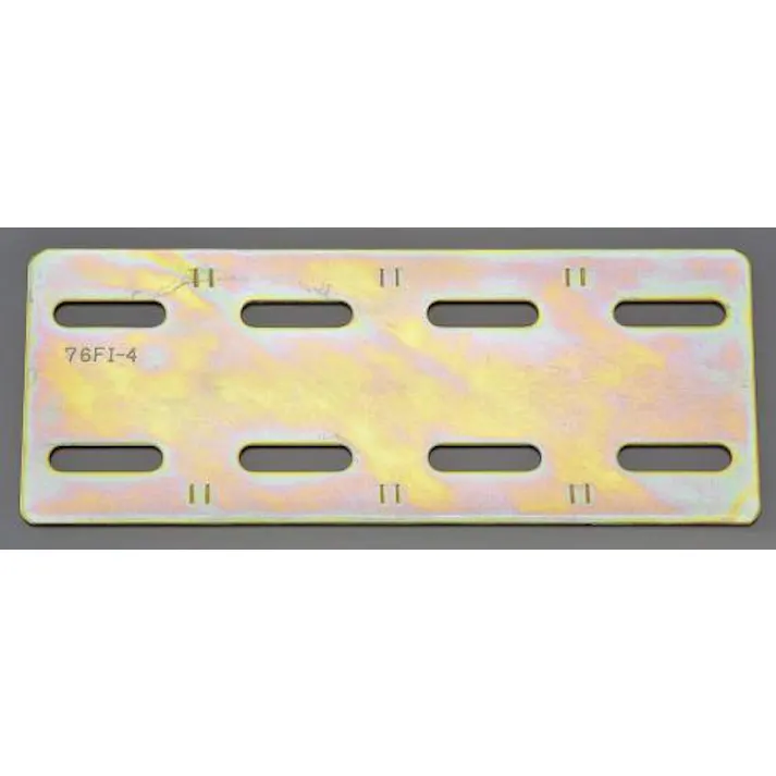 ESCO 76x100mm フラット型連結金具(スチール製) EA951EA-331A 4518340952331(CDC)【別送品】