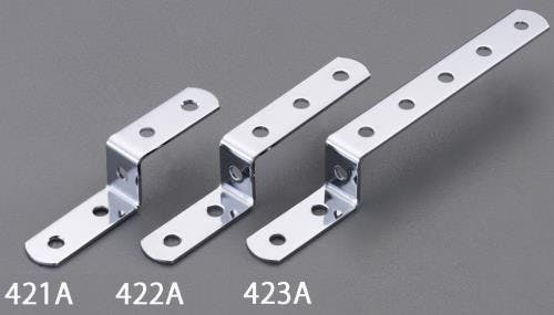 ESCO 127 x 19mm Z型連結金具(スチール製) EA951EA-422A