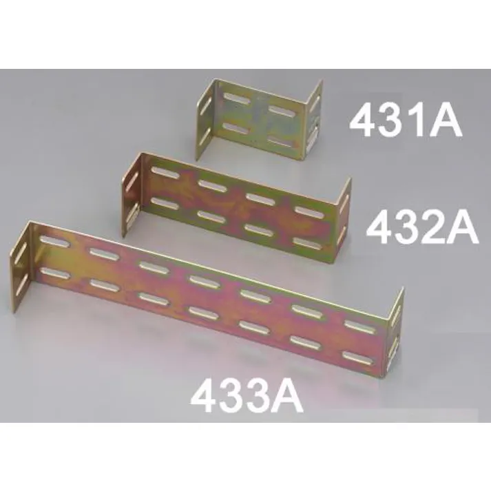 ESCO 103x51x76mm Z型連結金具(スチール製) EA951EA-431A 4518340953086(CDC)【別送品】