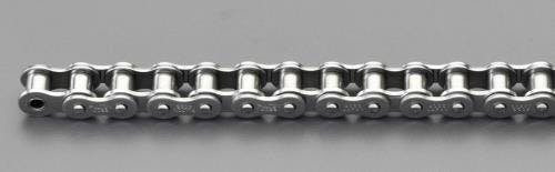 ローラーチェーン(ステンレス) #25 1/4”(6.35mm)x3m EA967EG-25 4518340955141【別送品】