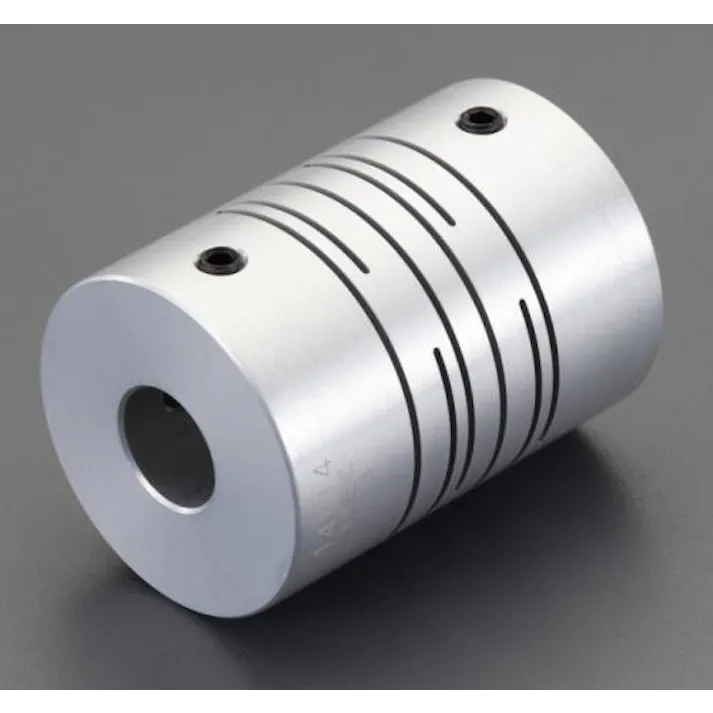 鍋屋バイテック(NBK) 6 x6.35mm/20mm フレキシブルカップリング(セットスクリュー) EA969AC-5 4518340960558(CDC)【別送品】