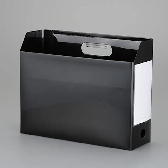 セキセイ(sedia) 102x317x261mm ファイルスタンド(横型/黒) EA954TD-53 4518340973640(CDC)【別送品】