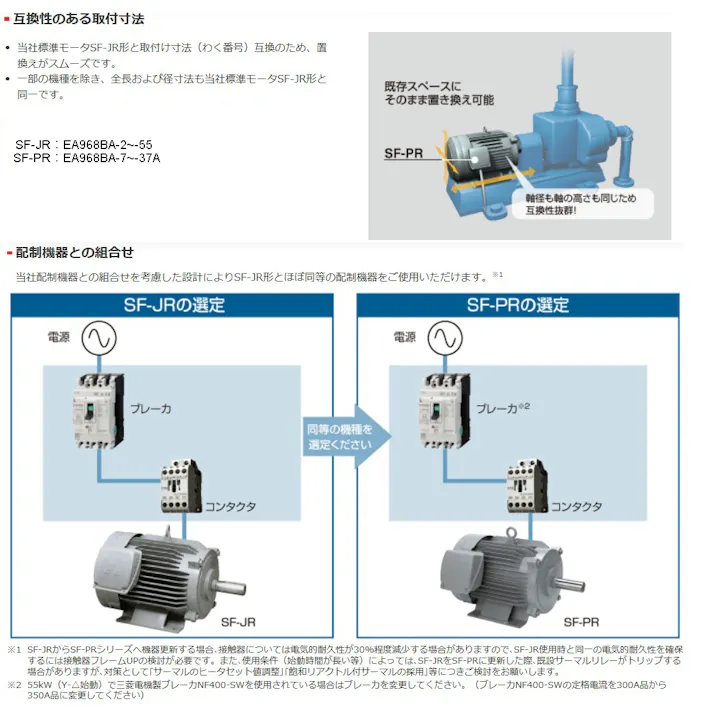 三菱電機 三相モーター(全閉外扇・屋内形) AC200V・1.5kw EA968BA-15A 4548745075892【別送品】