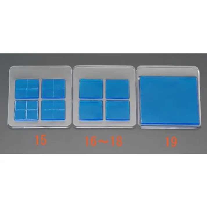 ESCO 50x 50x5mm 耐震ベース(角/4枚) EA979D-18 4548745077308(CDC)【別送品】