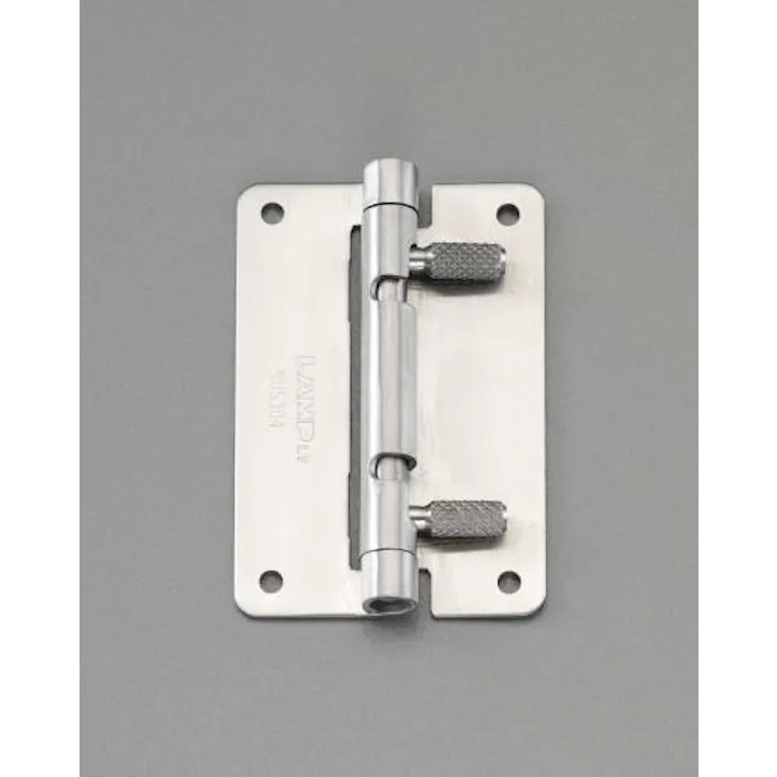 ESCO 75x50mm 脱着可能ヒンジ(ステンレス製) EA951CR-31 4548745152340(CDC)【別送品】