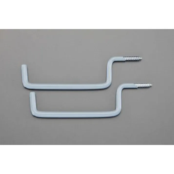 ESCO 58x203x7mm フック(ビニールコーティング/2個) EA951FZ-6 4548745157956(CDC)【別送品】
