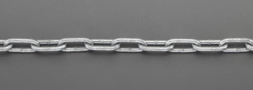 リンクチェーン(スチール製/ドブメッキ) 5.5mmx2m EA980SF-61 4548745257458【別送品】
