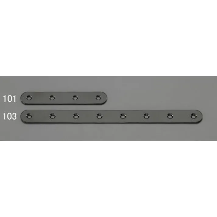 連結金具(スチール製・黒塗装) 15x94mm EA951E-101 4548745261424【別送品】