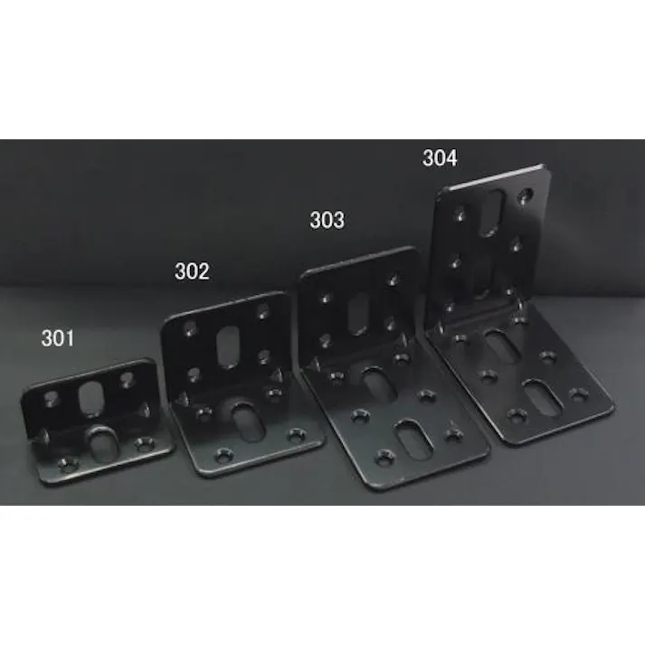 ESCO 23x 23x 45mm 連結金具(スチール製・黒塗装) EA951EB-301 4548745280852(CDC)【別送品】