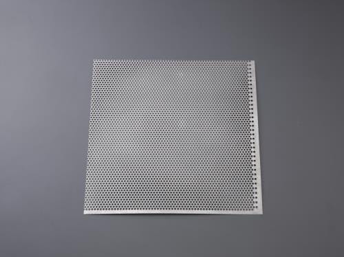 パンチングメタル(ステンレス製) 1000x500x0.5mm/6mm EA952B-115 4548745304794【別送品】