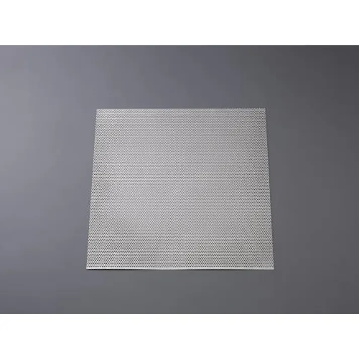 パンチングメタル(ステンレス製) 1000x500x1.5mm/3mm EA952B-152 4548745306385【別送品】