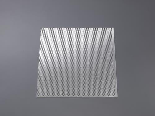 パンチングメタル(アルミ製) 500x500x1.0mm/6mm EA952B-353 4548745396416【別送品】