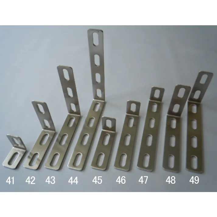 長穴金折(ステンレス製/2個) 75x75x16mm EA951EA-43 4548745436549【別送品】