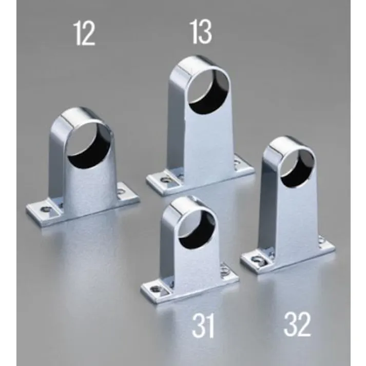 ブラケット(中間用/クロームメッキ) 25mm/81mm EA951ES-32 4548745436846【別送品】