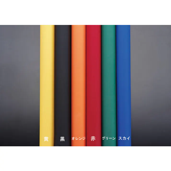 ナイロンシート・布(裏面PUコート/橙) 1.17x5m/0.18mm EA952AG-5C 4548745437737【別送品】