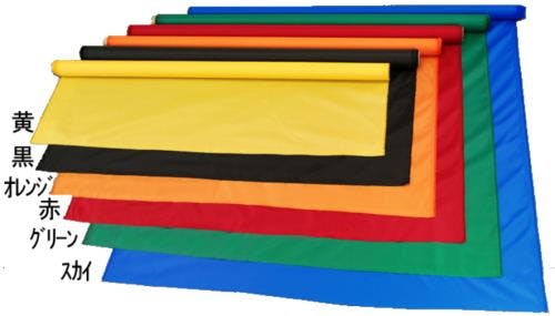 ナイロンシート・布(裏面PUコート/赤) 1.17x5m/0.18mm EA952AG-5D 4548745437744【別送品】