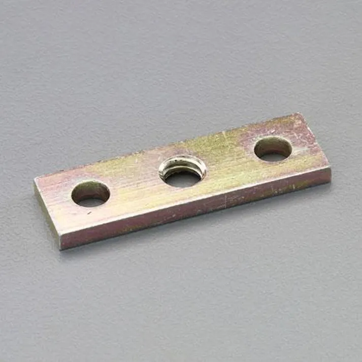 ヤボシ 80x25x 6mm/2号レール用 吊り車連結プレート EA970CA-12 4548745439649(CDC)【別送品】