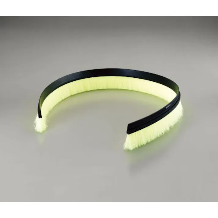 ESCO  40mmx1.0m シールブラシ(PP/黒) EA979KC-1B 4548745441574(CDC)【別送品】