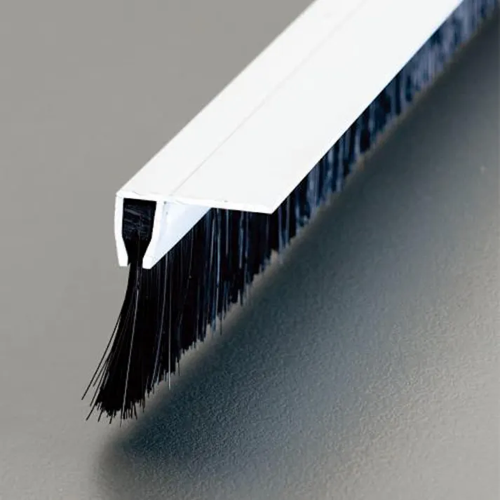 ESCO 30mmx1.0m シールブラシ(PP/黒) EA979LL-100A 4548745442427(CDC)【別送品】