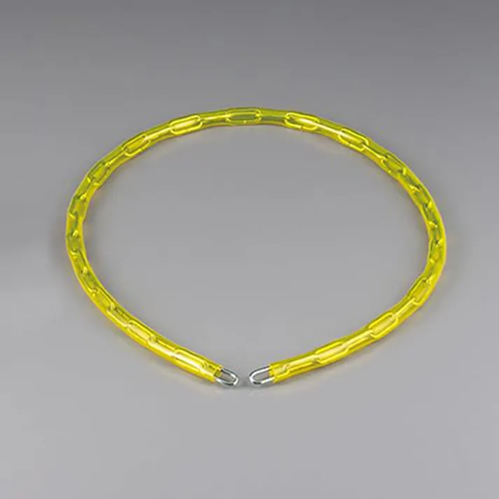 ESCO 3.0x 600mm リンクチェーン(ステンレス製/ビニールカバー黄) EA980SS-11 4548745442731(CDC)【別送品】