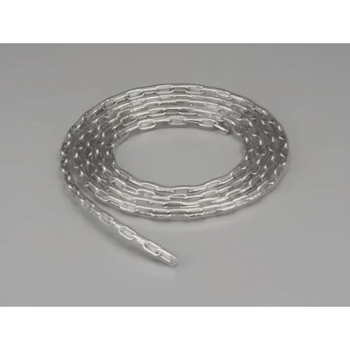 リンクチェーン(ステンレス製/ビニールカバー黄) 5.0mmx10m EA980ST-510Y 4548745442939【別送品】