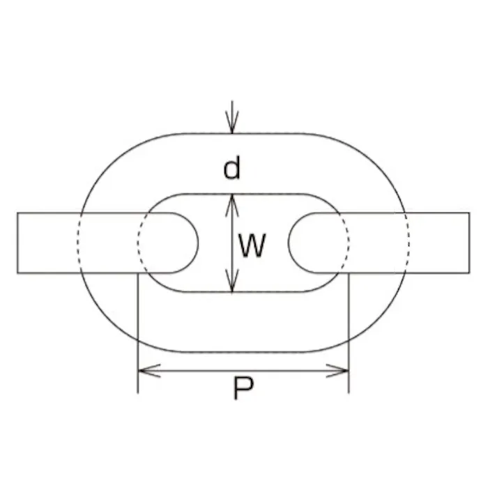 リンクチェーン(ステンレス製/ビニールカバー黄) 5.0mmx10m EA980ST-510Y 4548745442939【別送品】