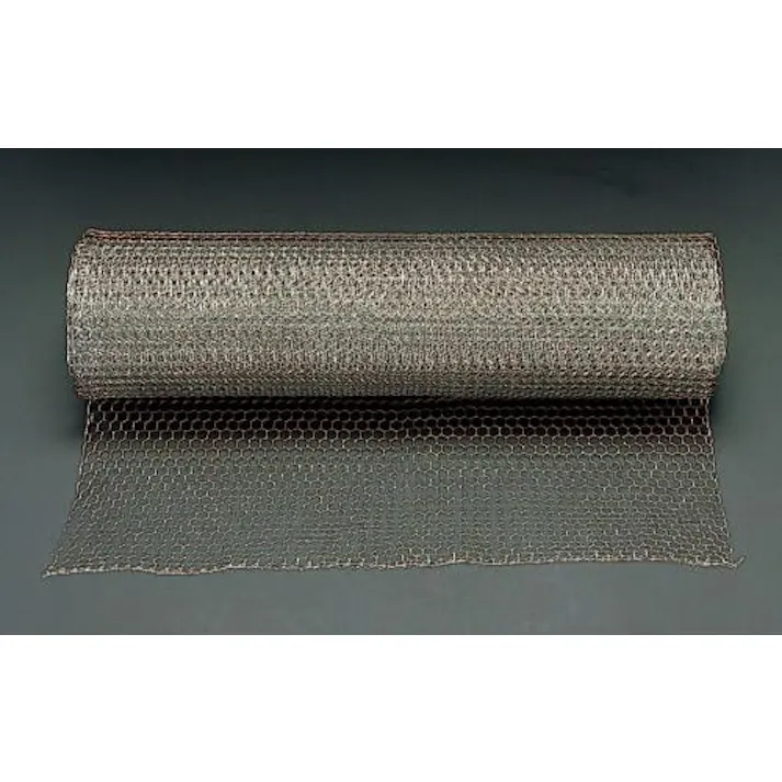 ESCO 0.91x30m/26mm目 亀甲網(ステンレス製) EA952AB-12 4548745782714(CDC)【別送品】