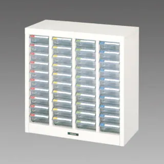 ナカバヤシ パーツキャビネット 492x240x500mm/4列10段 EA957HC-11 4548745784824【別送品】