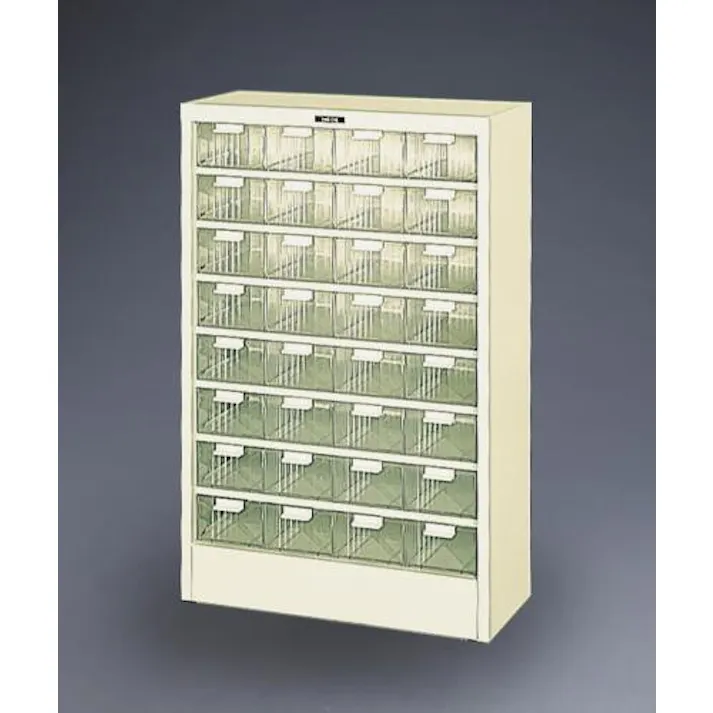 ナカバヤシ パーツキャビネット 570x255x880mm/4列8段 EA957HC-32 4548745784848【別送品】