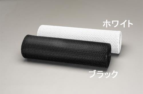 亀甲網(鉄ビニール被覆/黒) 0.91x30m/16mm目 EA952AC-84 4548745785395【別送品】