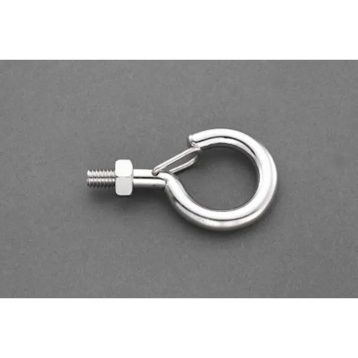 ESCO M6x45mm ねじ付フック(ステンレス製) EA951DN-1 4548745795912(CDC)【別送品】