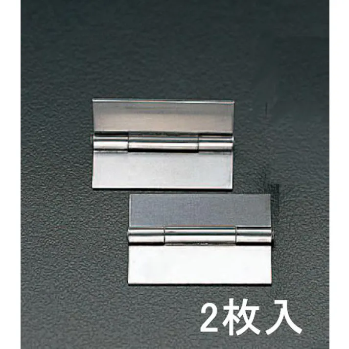 ESCO 64x 42 mm 鋼板厚口丁番(溶接用/2個) EA951CM-6B 4548745798876(CDC)【別送品】