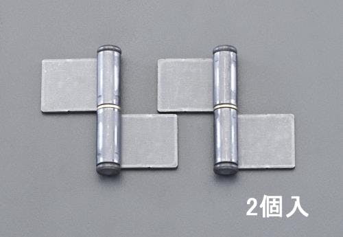 鉄旗丁番(左勝手・溶接用/2枚) 151x105.6mm EA951BY-251 4548745827712【別送品】