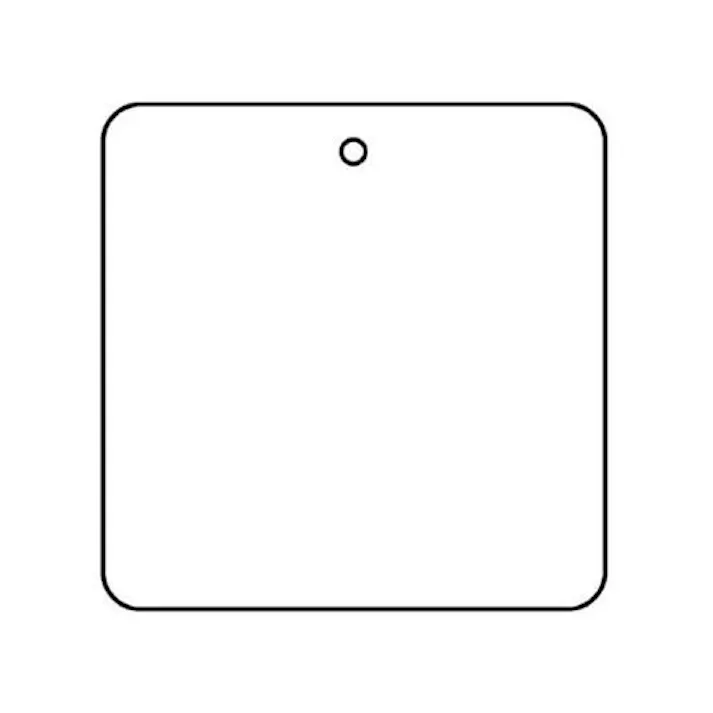 ユニット(UNIT) エコユニボード札(10枚) 90x90mm EA956V-106 4548745876079【別送品】