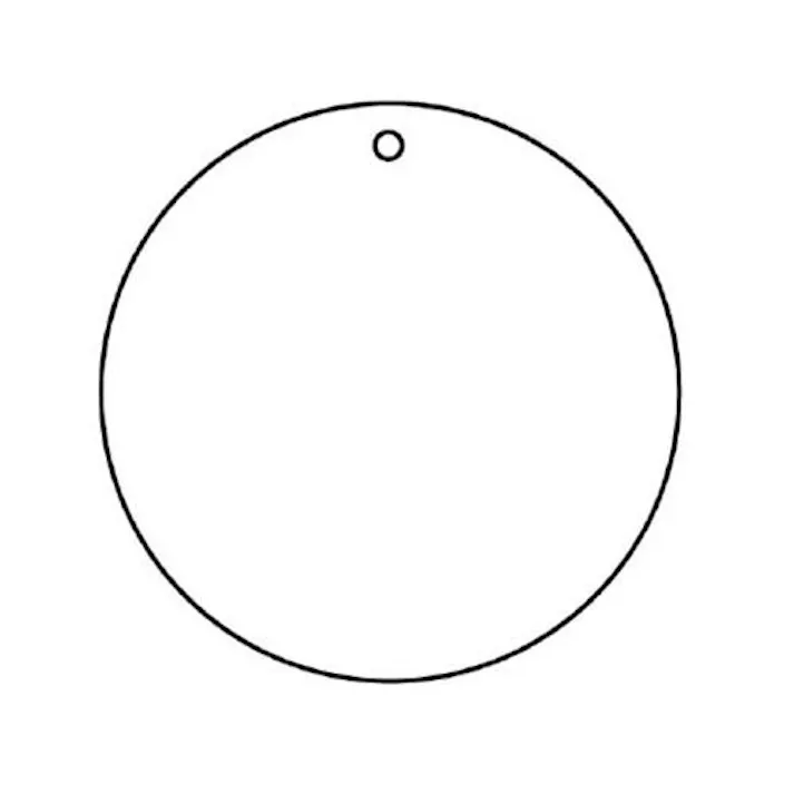 ユニット(UNIT) φ 70mm エコユニボード札(10枚) EA956V-111 4548745876161(CDC)【別送品】