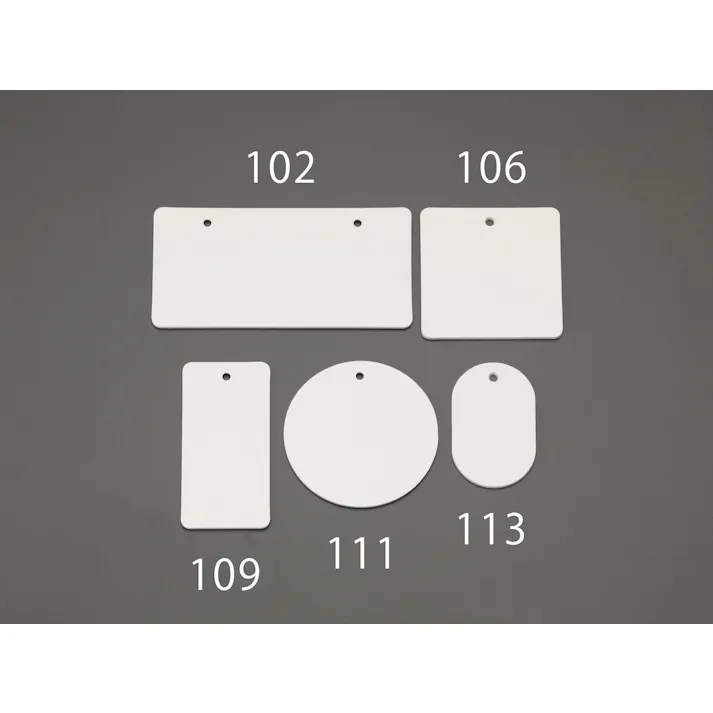 ユニット(UNIT) φ 70mm エコユニボード札(10枚) EA956V-111 4548745876161(CDC)【別送品】