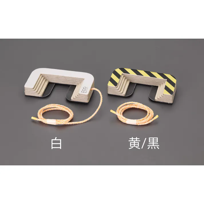 ティーエフサービス 台車用ストッパー(白/2個) 150mm EA979CA-4 4548745876482【別送品】