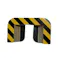 ティーエフサービス 台車用ストッパー(黄・黒/2個) 100mm EA979CB-2 4548745876604【別送品】